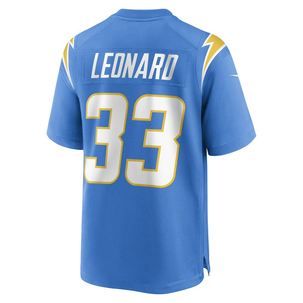 Deane Leonard Los Angeles Chargers Game Player Jersey - Powder Blue online