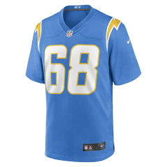 Jamaree Salyer Los Angeles Chargers Game Player Jersey - Powder Blue cheap