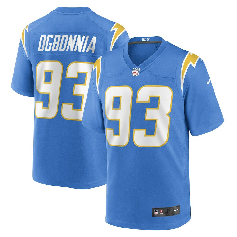 Otito Ogbonnia Los Angeles Chargers Game Player Jersey - Powder Blue for sale
