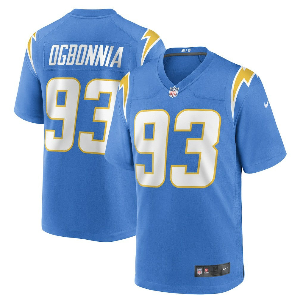 Otito Ogbonnia Los Angeles Chargers Game Player Jersey - Powder Blue for sale