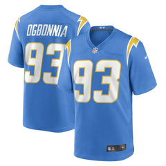 Otito Ogbonnia Los Angeles Chargers Game Player Jersey - Powder Blue for sale
