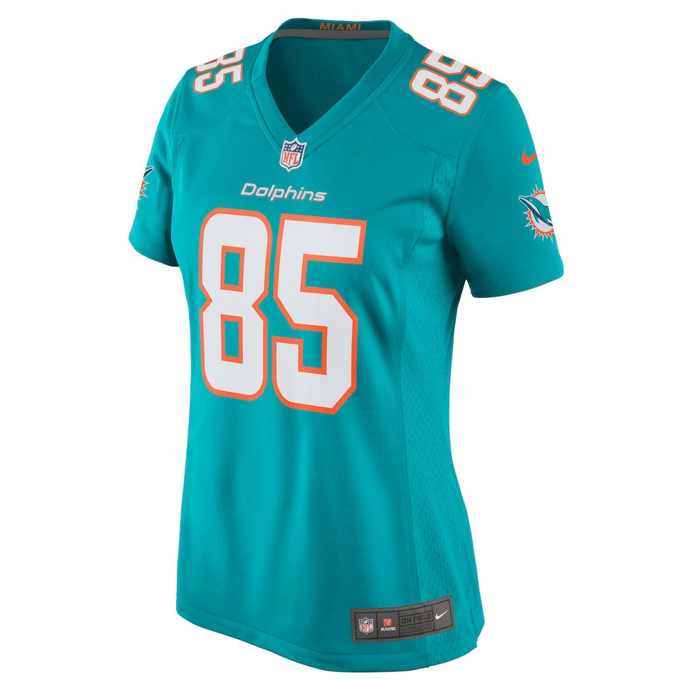 River Cracraft Miami Dolphins Women's Game Player Jersey - Aqua sale