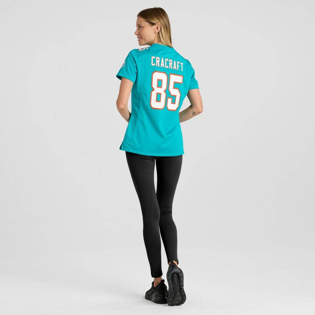 River Cracraft Miami Dolphins Women's Game Player Jersey - Aqua sale