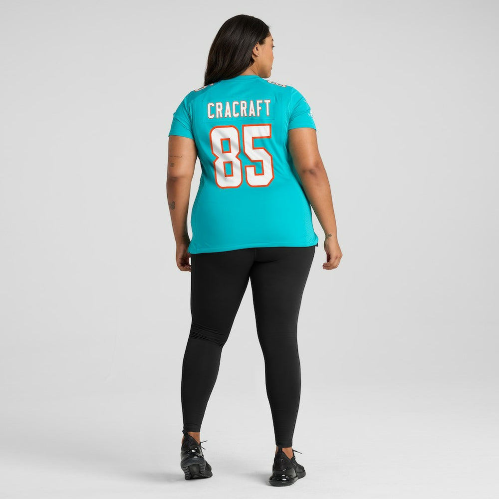 River Cracraft Miami Dolphins Women's Game Player Jersey - Aqua sale