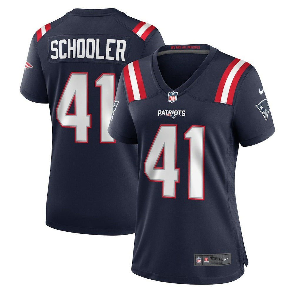 Brenden Schooler New England Patriots Women's Game Jersey - Navy online