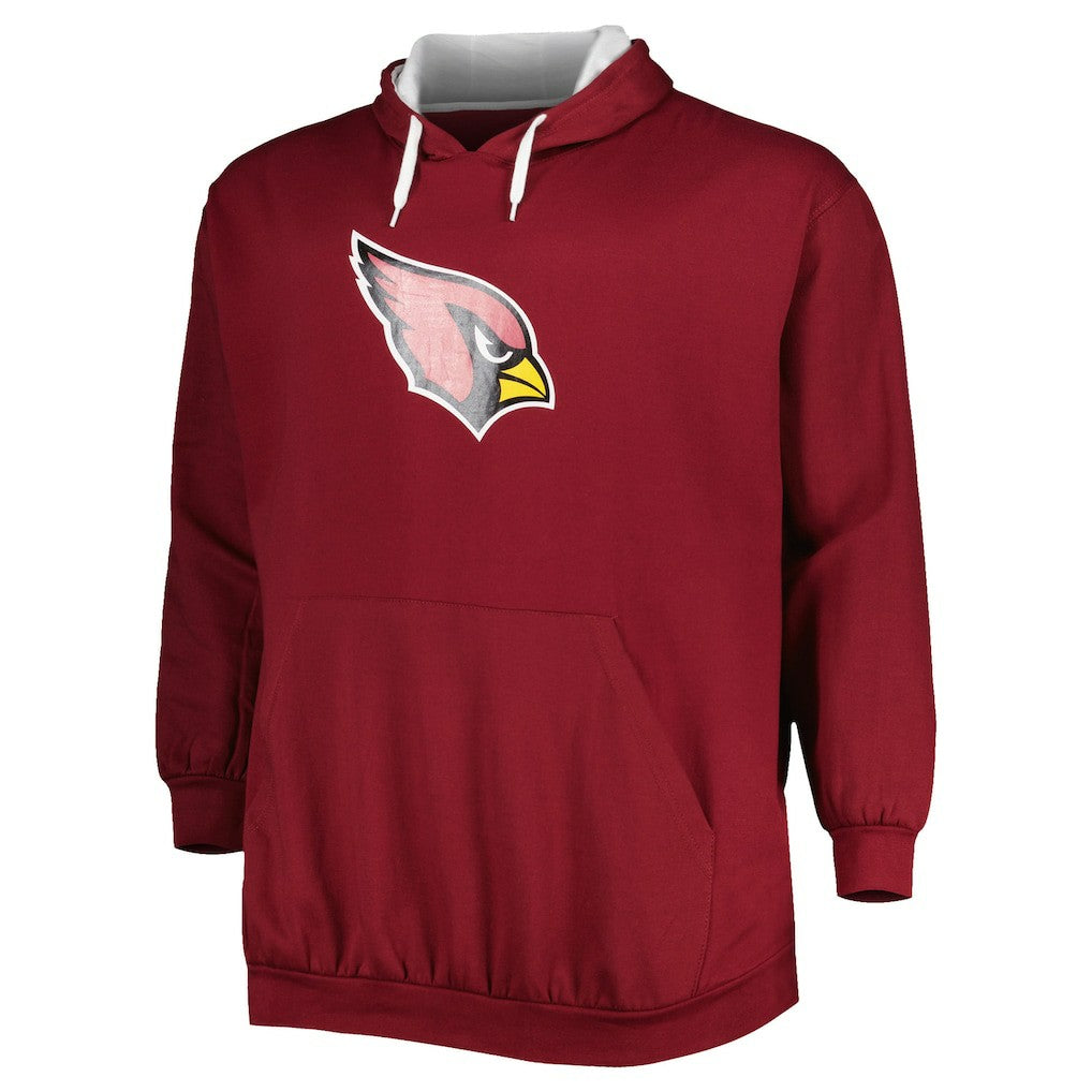Arizona Cardinals Big & Tall Logo Pullover Hoodie - Cardinal sale