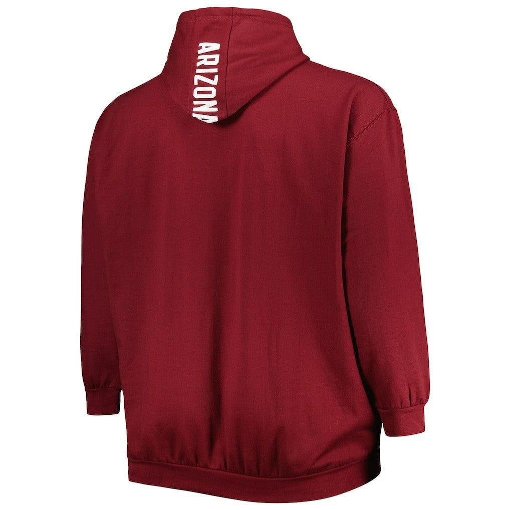 Arizona Cardinals Big & Tall Logo Pullover Hoodie - Cardinal sale