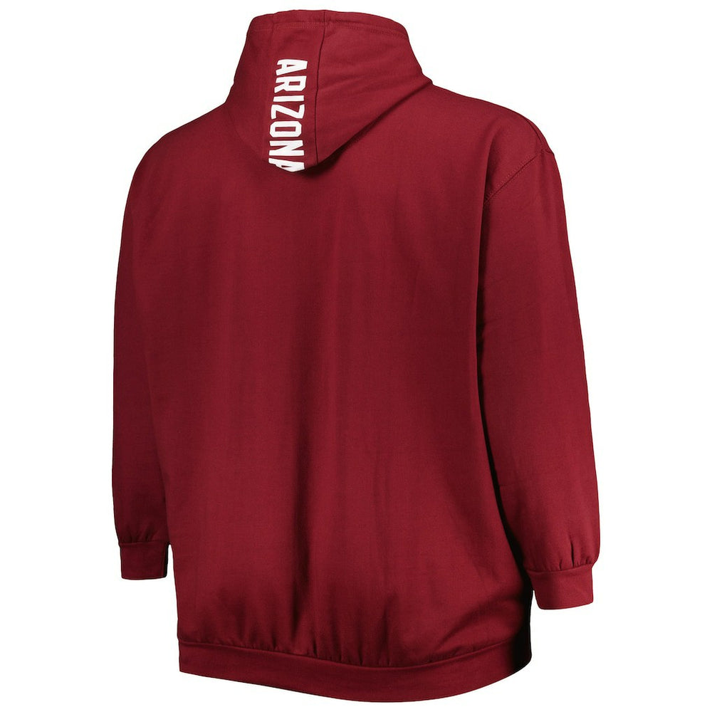 Arizona Cardinals Big & Tall Logo Pullover Hoodie - Cardinal sale