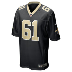 Drew Desjarlais New Orleans Saints Game Player Jersey - Black outlet