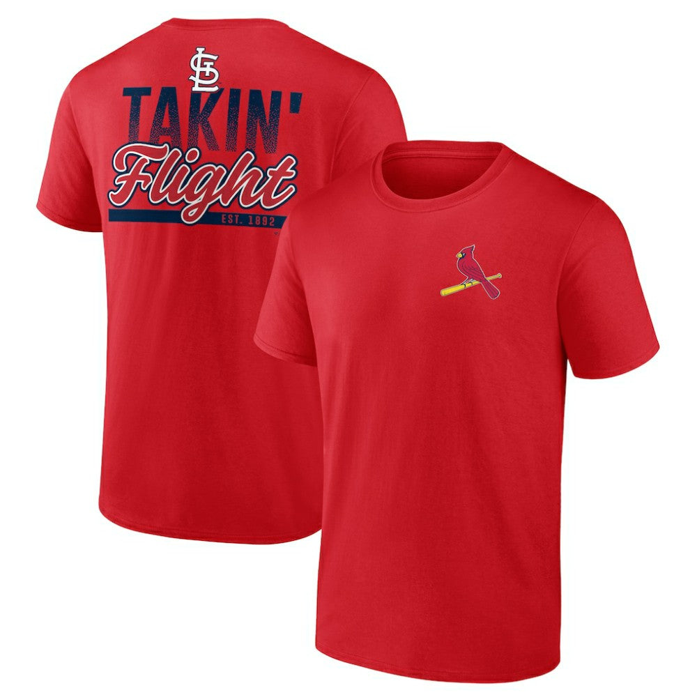 St. Louis Cardinals Takin' Flight T-Shirt Red