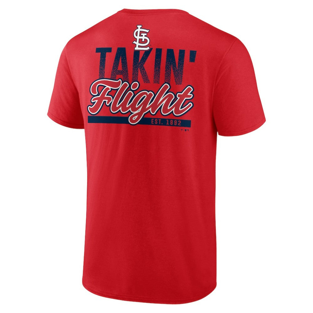 St. Louis Cardinals Takin' Flight T-Shirt Red