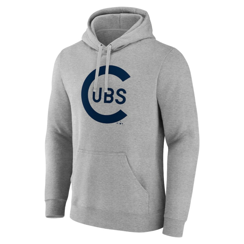 Chicago Cubs Wahconah Pullover Hoodie Gray
