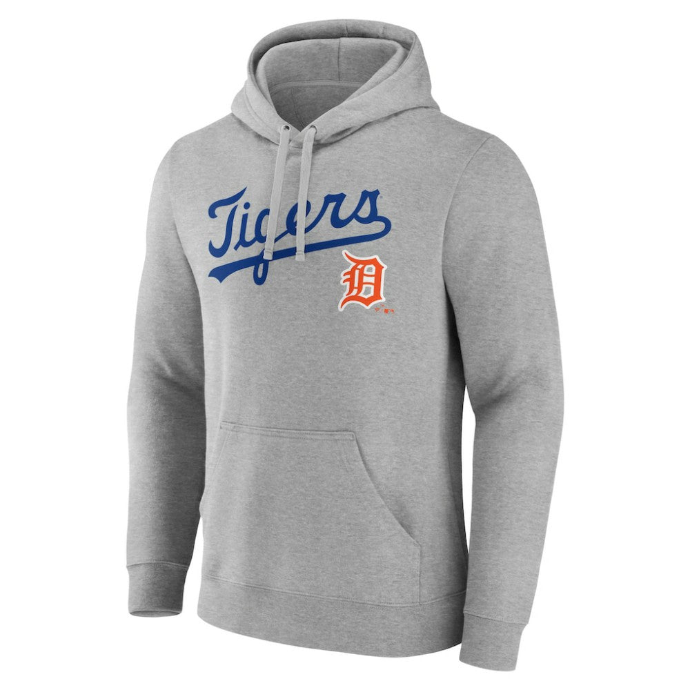 Detroit Tigers Wahconah Pullover Hoodie Gray