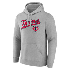 Minnesota Twins Wahconah Pullover Hoodie Gray
