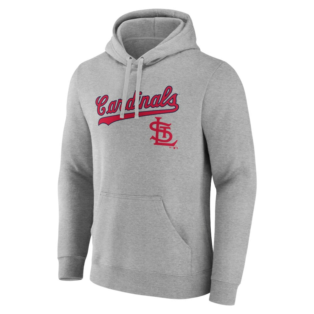 St. Louis Cardinals Wahconah Pullover Hoodie Gray