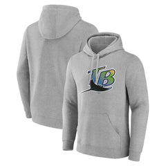 Tampa Bay Rays Wahconah Pullover Hoodie Gray