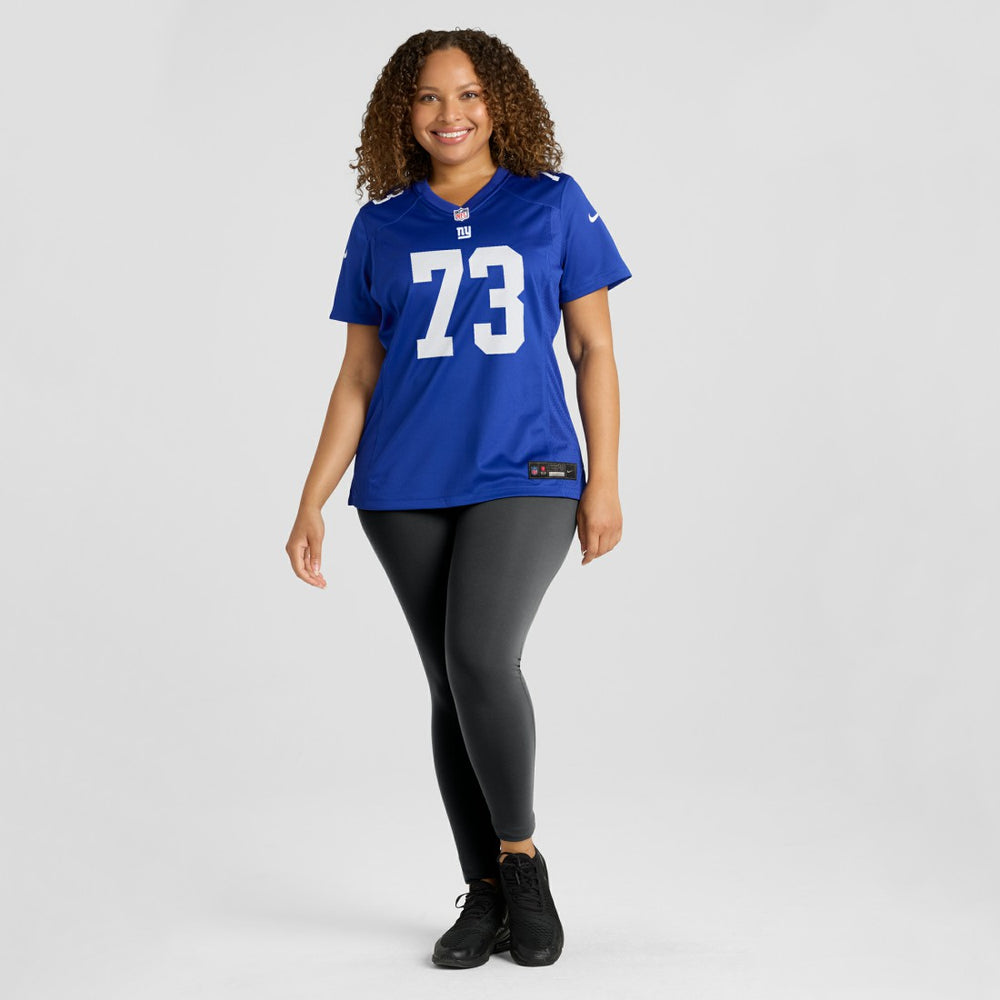 Evan Neal New York Giants Women's Game Player Jersey - Royal outlet