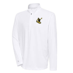 Pittsburgh Steelers Antigua Team Logo Throwback Tribute Quarter-Zip Pullover Top - White sale