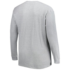 Los Angeles Rams Big & Tall Waffle-Knit Thermal Long Sleeve T-Shirt - Heather Gray on sale