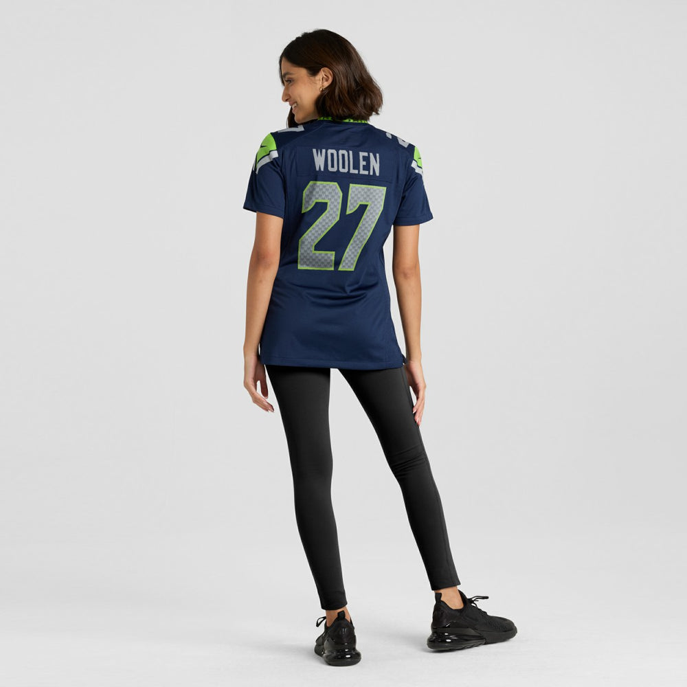 Riq Woolen Seattle Seahawks Women's Team Game Jersey - College Navy cheap