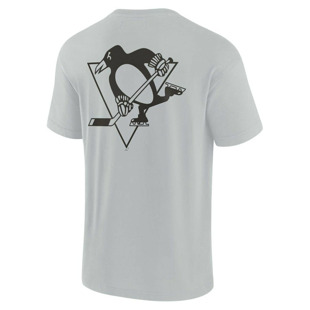 Pittsburgh Penguins Fanatics Unisex Elements Super Soft Short Sleeve T-Shirt - Gray T-shirts
