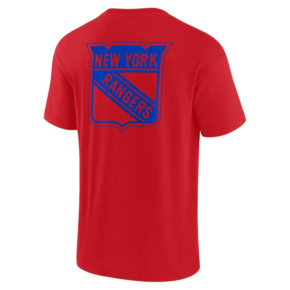 New York Rangers Fanatics Unisex Elements Super Soft Short Sleeve T-Shirt - Red T-shirts