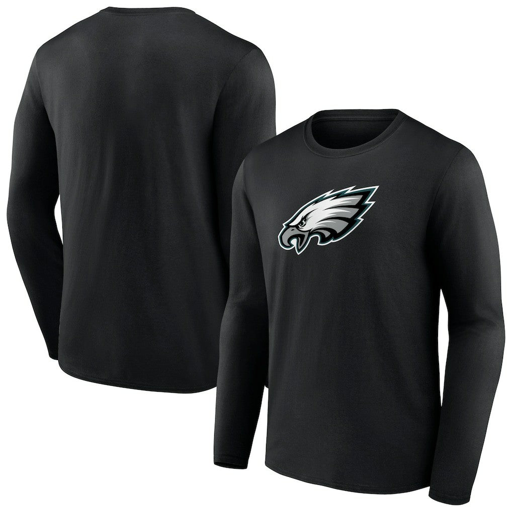 Philadelphia Eagles Primary Team Logo Long Sleeve T-Shirt - Black online