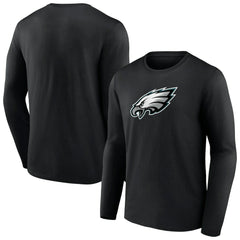 Philadelphia Eagles Primary Team Logo Long Sleeve T-Shirt - Black online
