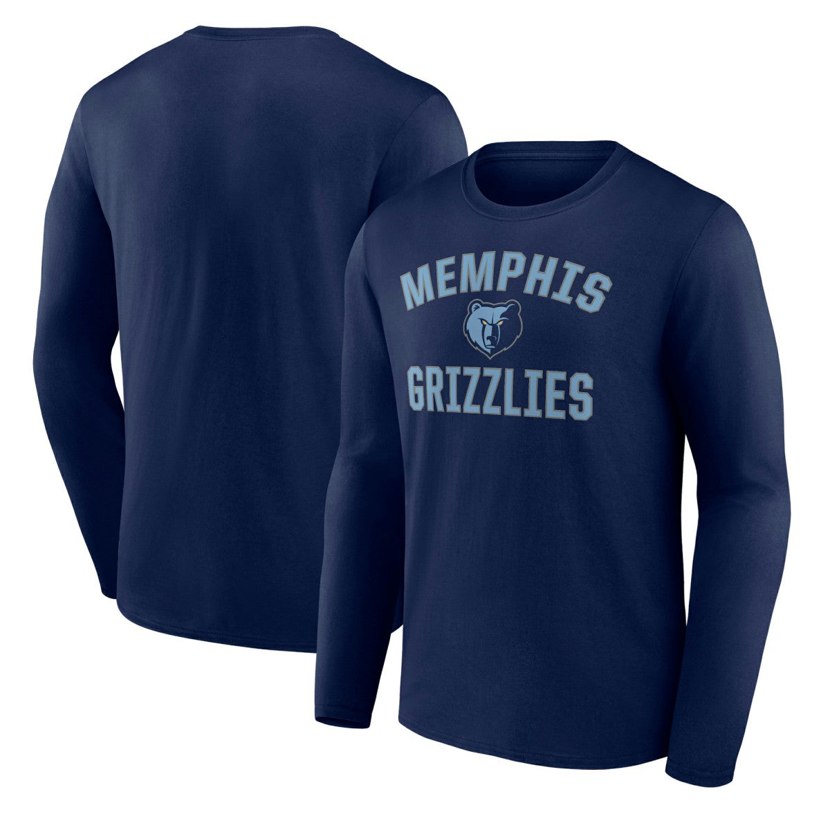 Memphis Grizzlies Victory Arch Team Long Sleeve T-Shirt - Navy discount