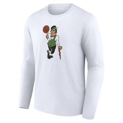 Boston Celtics Alternate Logo Long Sleeve T-Shirt - White outlet