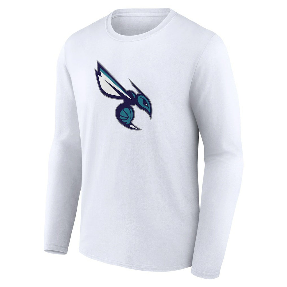 Charlotte Hornets Alternate Logo Long Sleeve T-Shirt - White online
