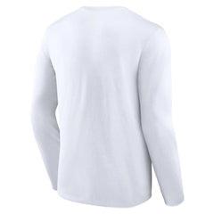 New York Knicks Alternate Logo Long Sleeve T-Shirt - White for sale