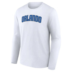 Orlando Magic Alternate Logo Long Sleeve T-Shirt - White cheap