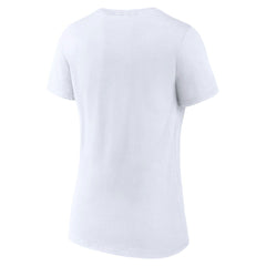 Los Angeles Lakers Women's Alternate Logo V-Neck T-Shirt - White online