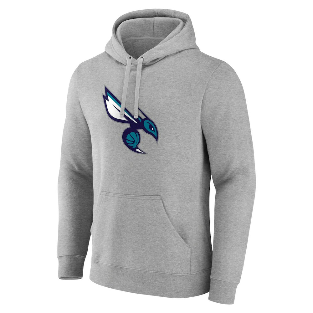 Charlotte Hornets Alternate Logo Pullover Hoodie - Gray sale