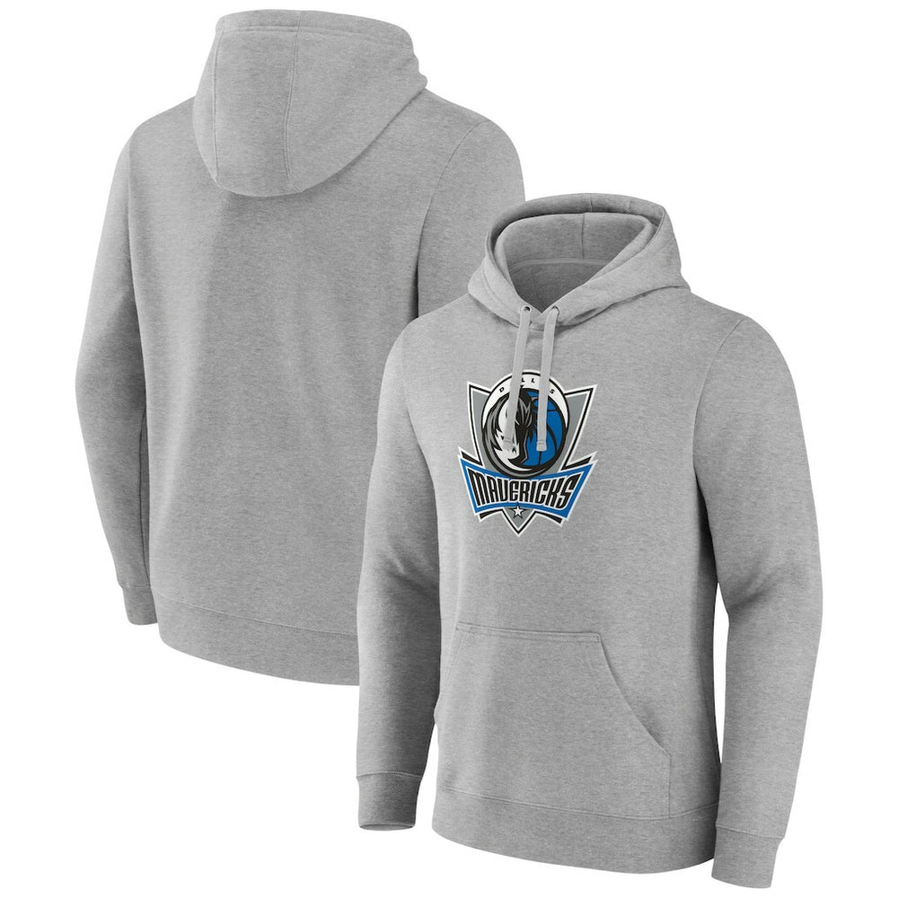 Dallas Mavericks Alternate Logo Pullover Hoodie sale - Gray online