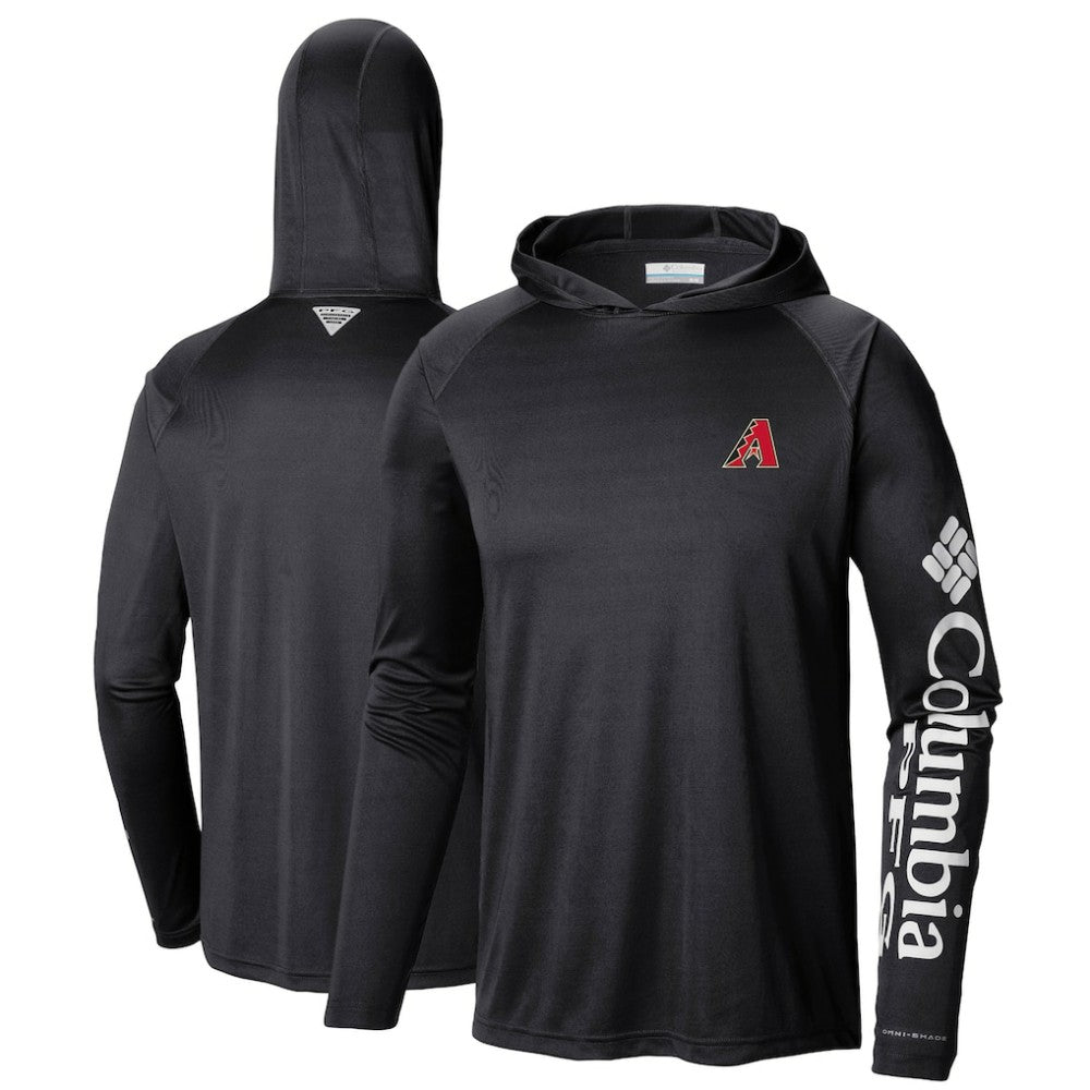 Arizona Diamondbacks Terminal Tackle Long Sleeve Hoodie T-Shirt Black