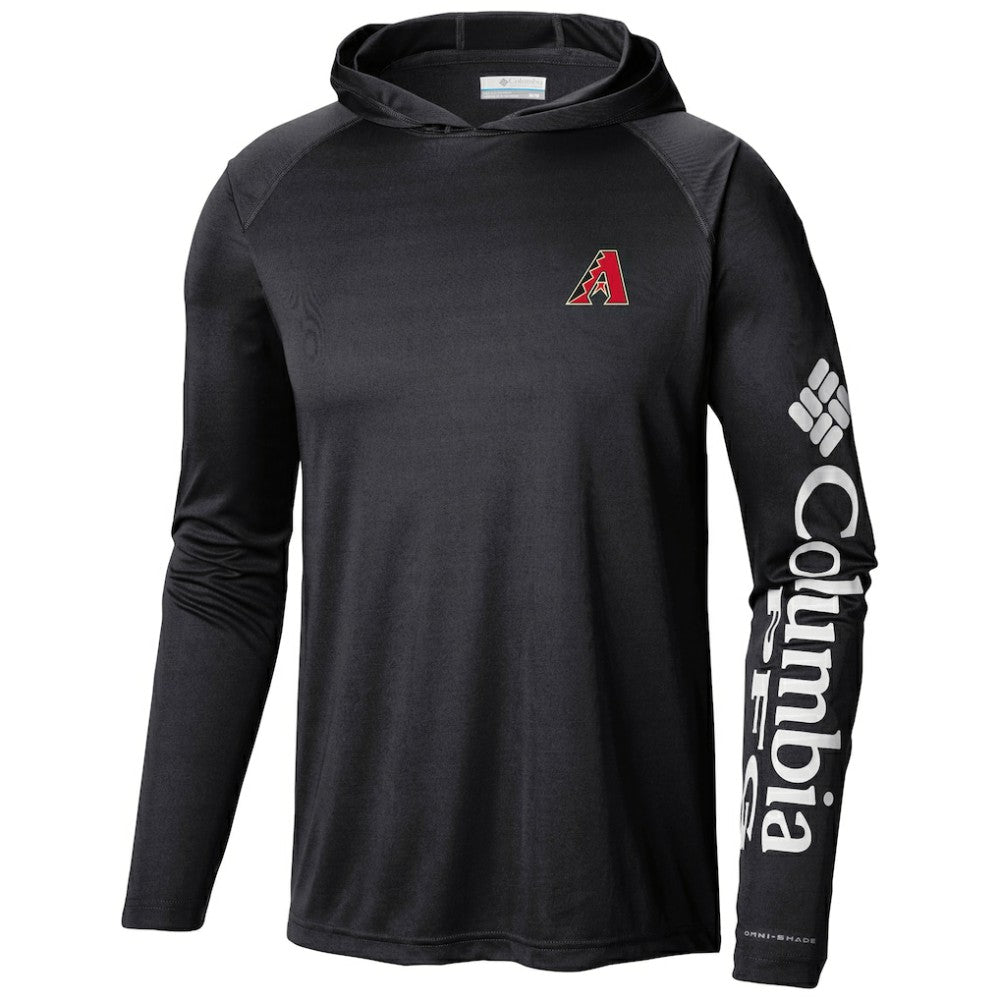 Arizona Diamondbacks Terminal Tackle Long Sleeve Hoodie T-Shirt Black