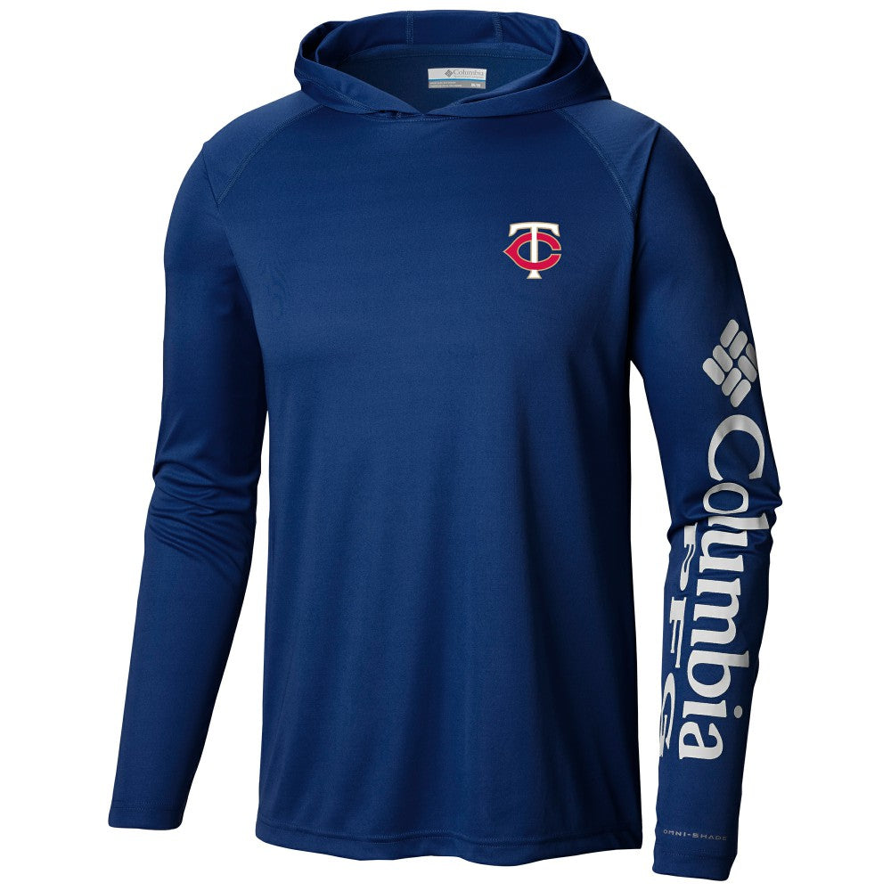 Minnesota Twins Terminal Tackle Long Sleeve Hoodie T-Shirt Navy