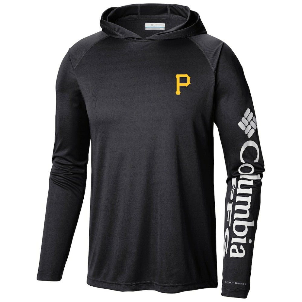 Pittsburgh Pirates Terminal Tackle Long Sleeve Hoodie T-Shirt Black