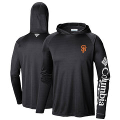 San Francisco Giants Terminal Tackle Long Sleeve Hoodie T-Shirt Black