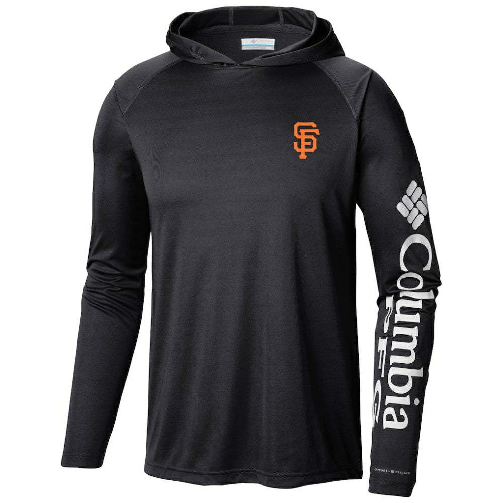 San Francisco Giants Terminal Tackle Long Sleeve Hoodie T-Shirt Black