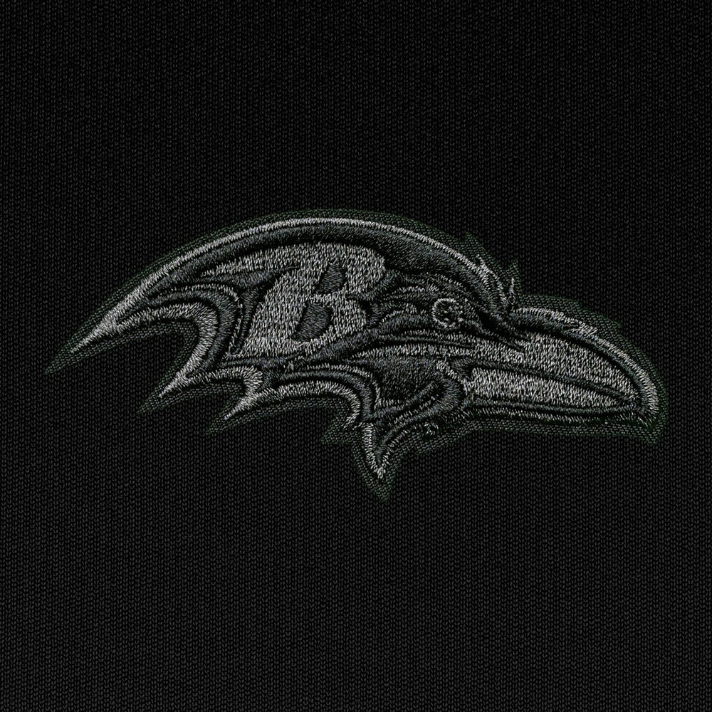 Baltimore Ravens Antigua Tonal Logo Generation Quarter-Zip Pullover Top - Black cheap