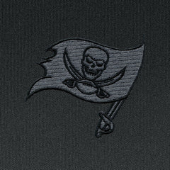 Tampa Bay Buccaneers Antigua Tonal Logo Tribute Quarter-Zip Pullover Top - Charcoal for sale