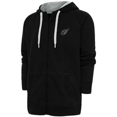 Arizona Cardinals Antigua Tonal Logo Victory Full-Zip Hoodie - Black discount