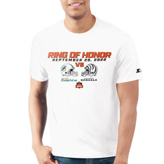 Cincinnati Bengals Starter 2022 Ring of Honor T-Shirt - White on sale