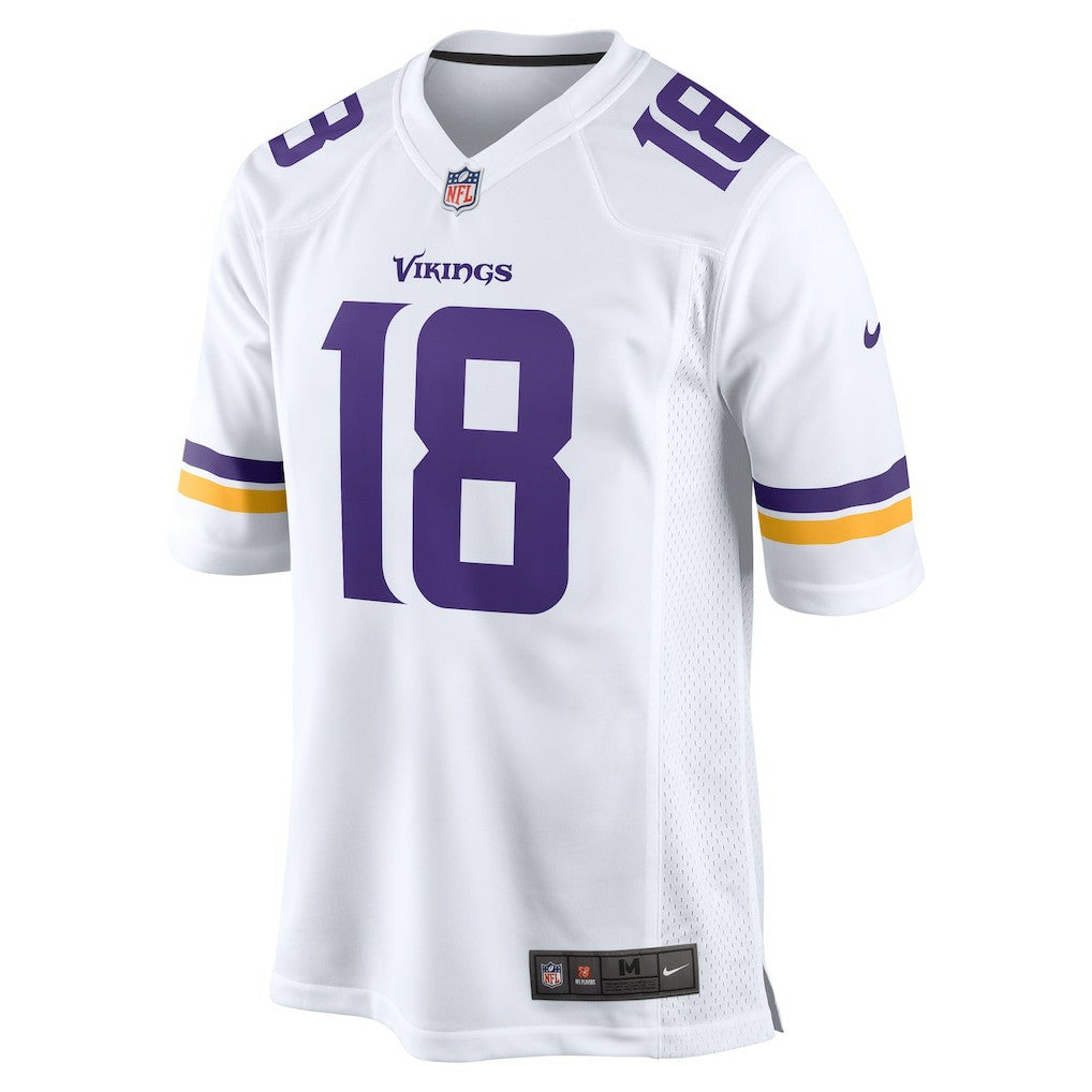 Justin Jefferson Minnesota Vikings Game Player Jersey - White online