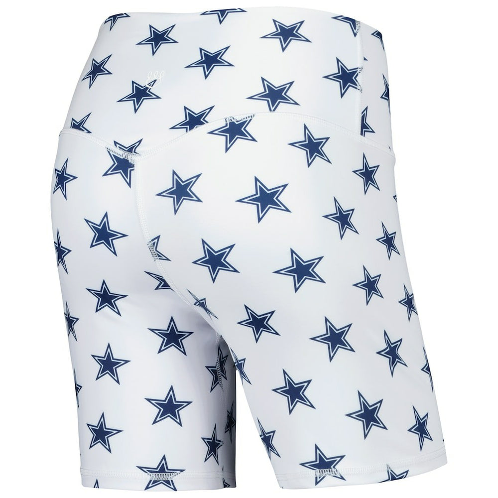 Dallas Cowboys Women's Allover Print Biker Shorts - White online