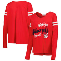 Washington Nationals Touch Women's Free Agent Long Sleeve T-Shirt Red