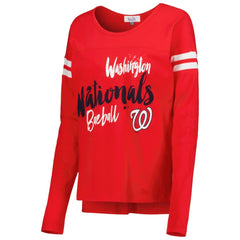 Washington Nationals Touch Women's Free Agent Long Sleeve T-Shirt Red